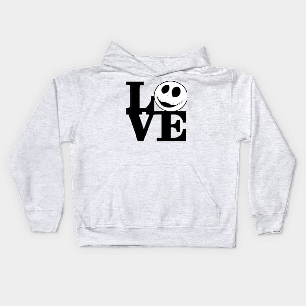 love is dead? black Kids Hoodie by SIMPLICITEE